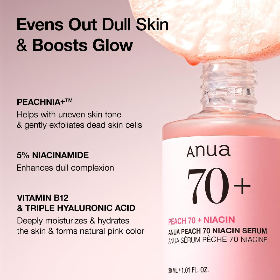 Anua Sérum Pêche 70 % Niacinamide 30 ml