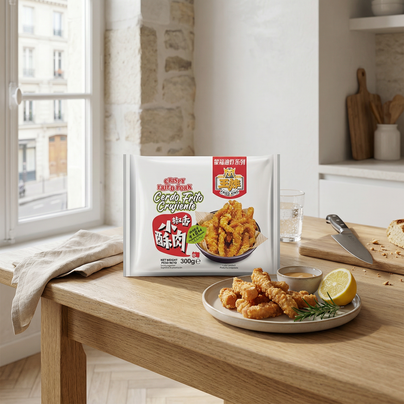 Meng Fu Porc frit croustillant - 300 g