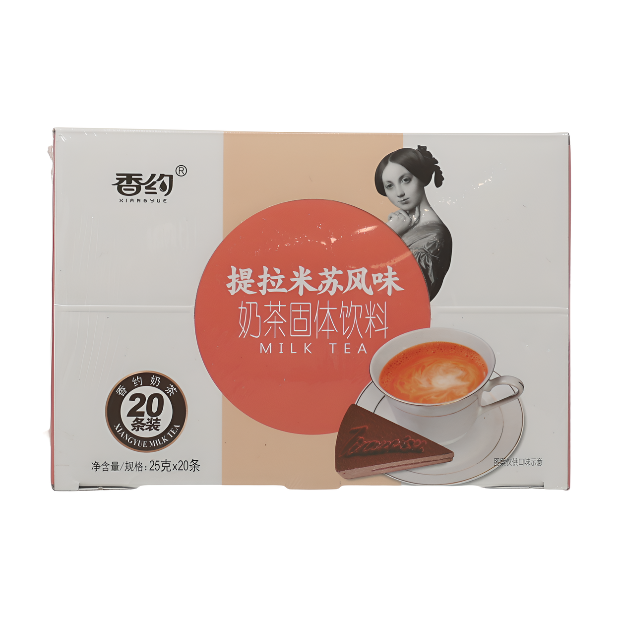 xiangyue Thé au lait (tiramisu) (25G * 20)
