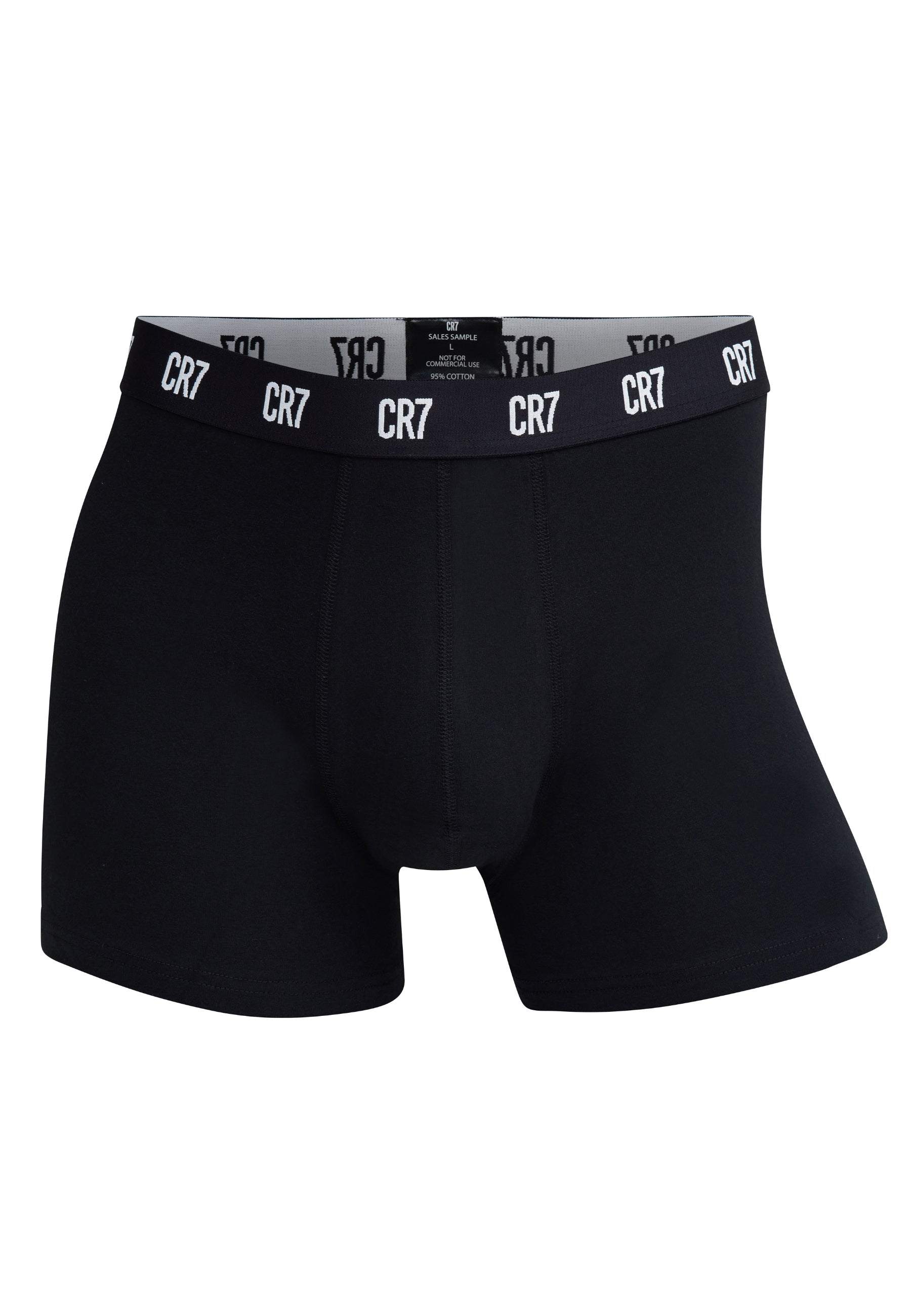CR7 Lot de 5 Boxers Basiques Noir