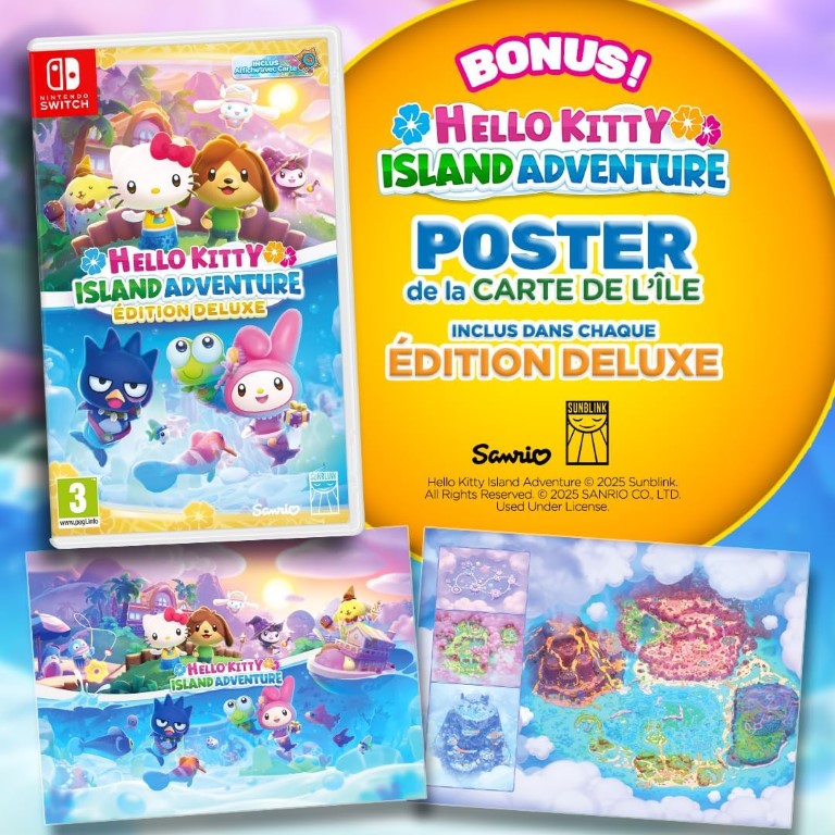 Hello Kitty and Friends: Freeze Tag Party Deluxe Edition - Switch - Version Française
