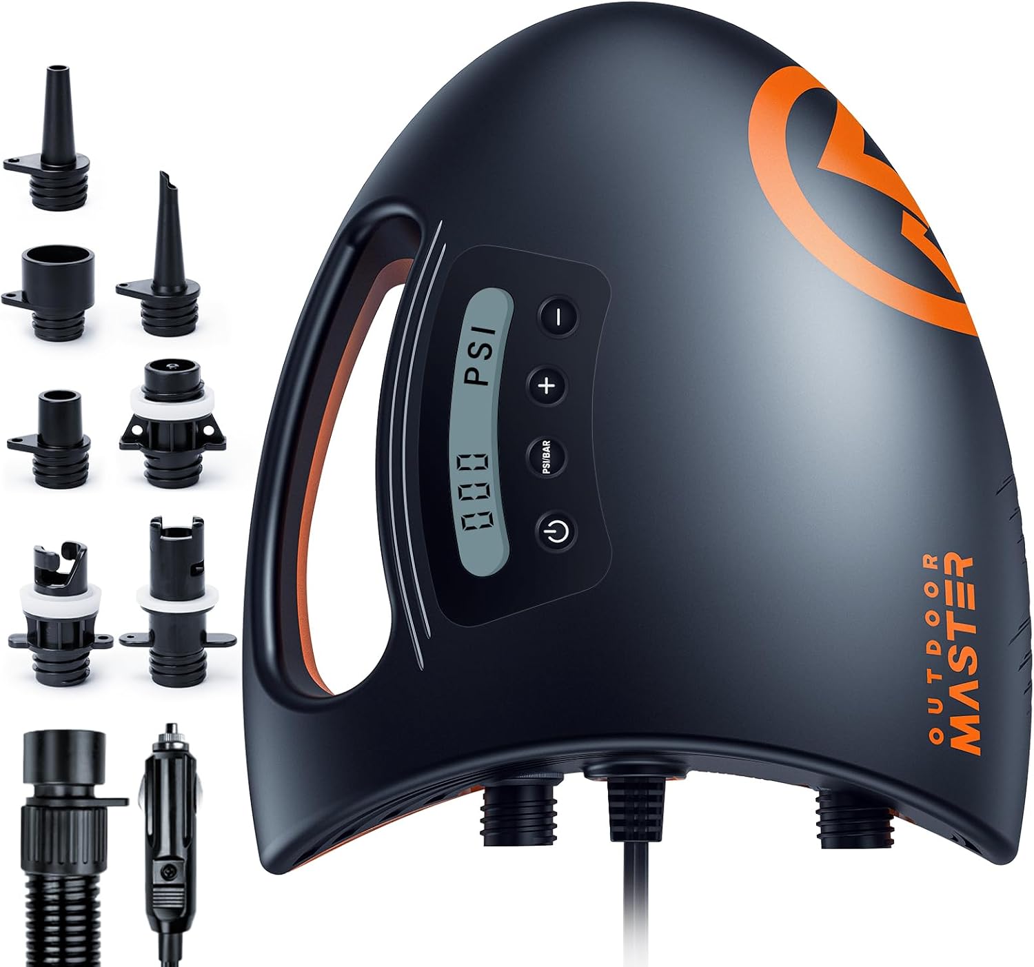 OutdoorMaster 20PSI Shark2 Pompe à air haute pression pour planches de paddle et bateaux gonflables
