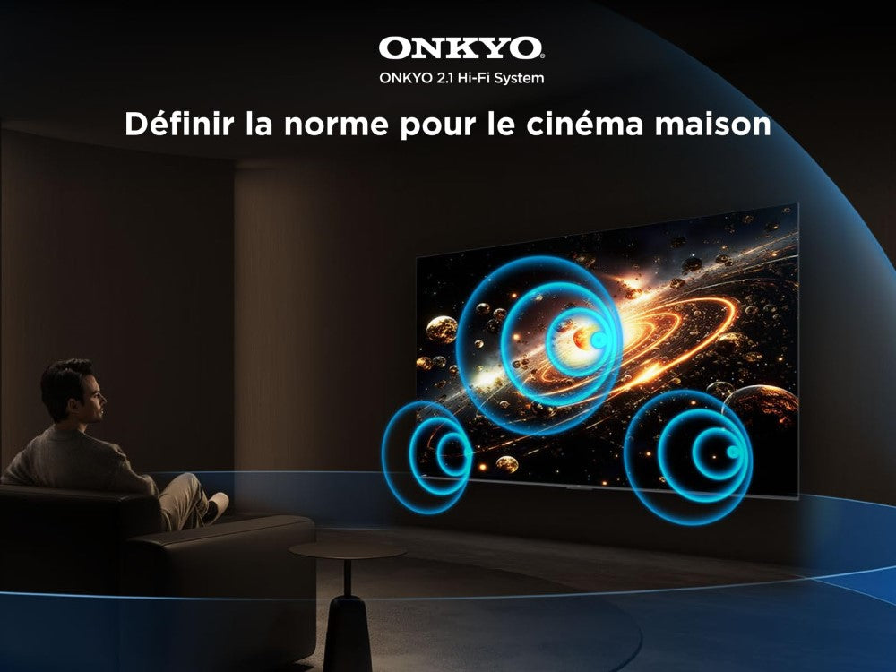 TCL 65Q6C - TV Gaming 65-pouces 4K QD-MiniLED 144 Hz - Google TV - HDMI 2.1 - PS5/Xbox - Dolby Vision