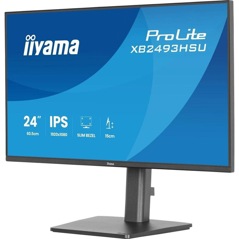 iiyama XB2493HSU-B1 Moniteur 23,8", IPS, 1920 x 1080/120 Hz, hub USB, 1H1DP, Has