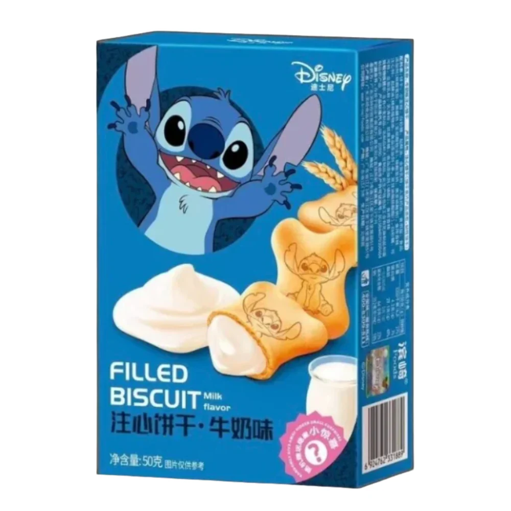 DISNEY Stitch Filled Biscuit Milk Flavor 50g