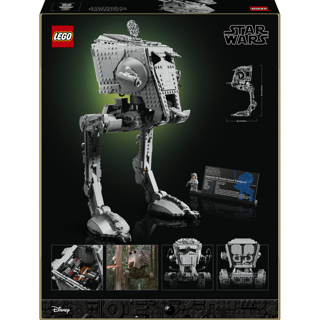 LEGO Star Wars AT-ST Walker 75417 Set de Construction Jouet pour Adultes (1 513 Pièces)