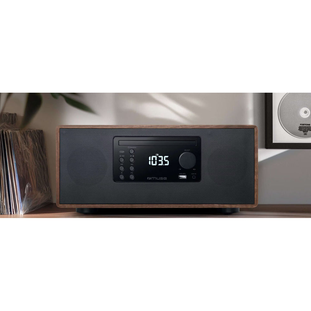 MUSE M-692 BTCW Enceinte Bluetooth avec radio FM, CD et port USB