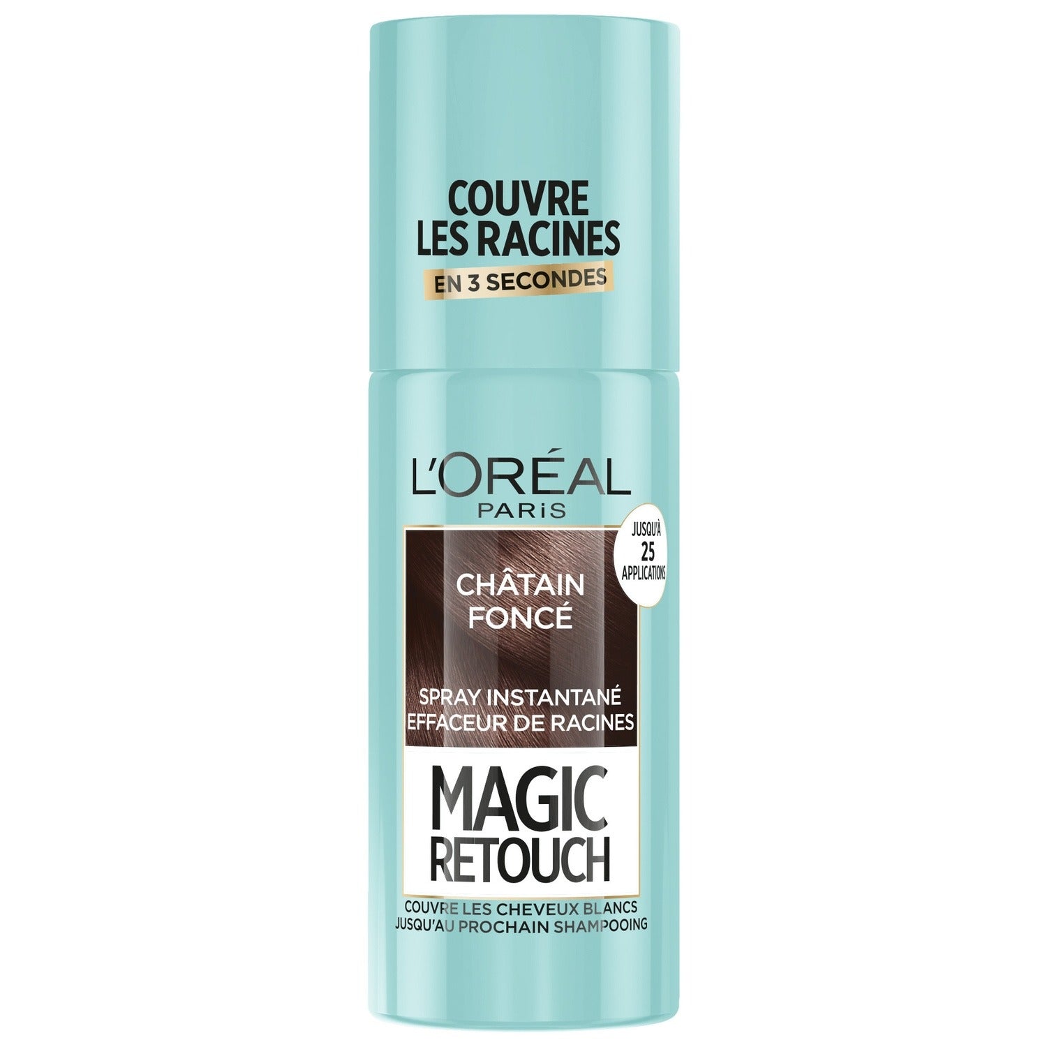 L'Oréal Paris Magic Retouch Spray Retouche Racine Châtain Foncé - 75 ml