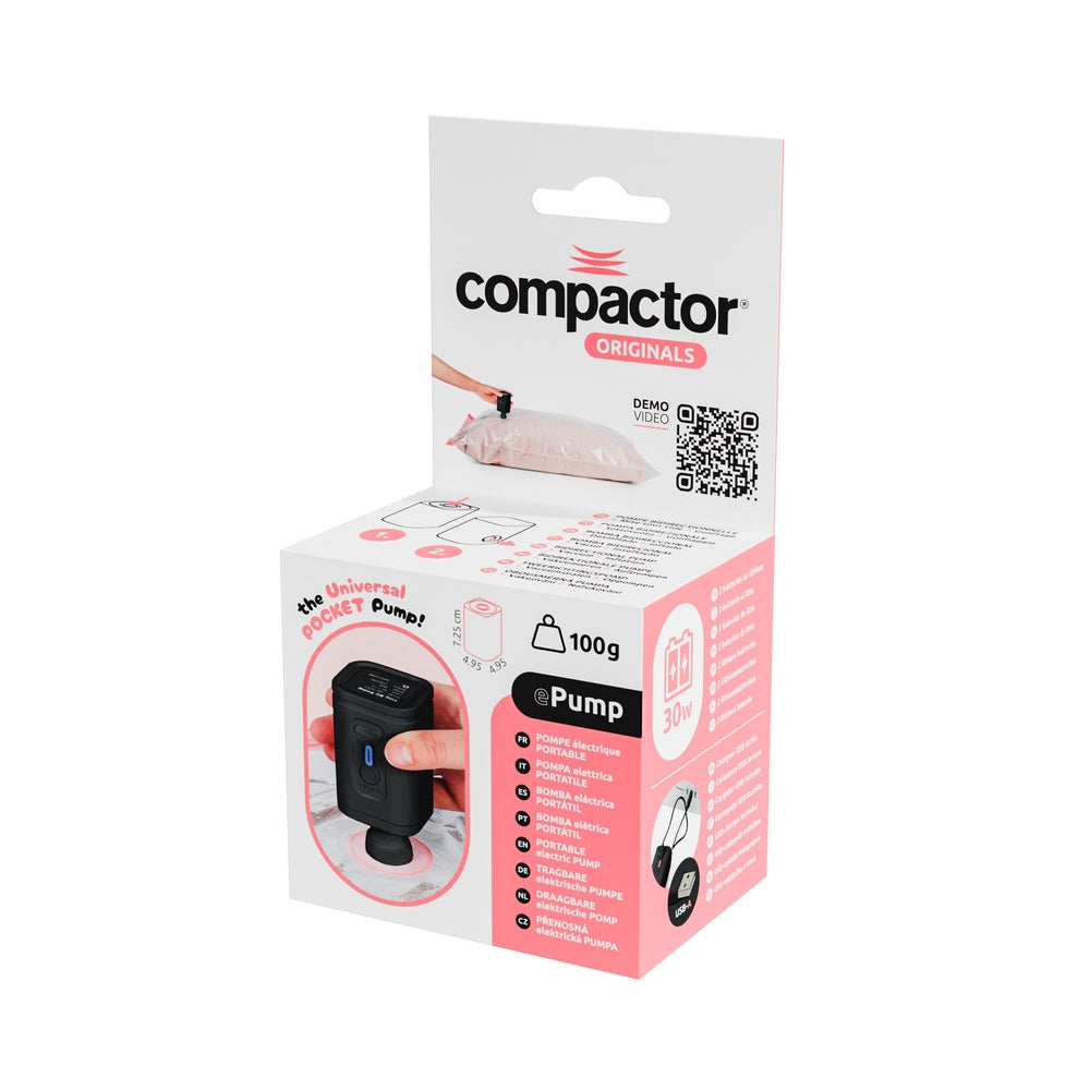 COMPACTOR Pompe Électrique Portable
