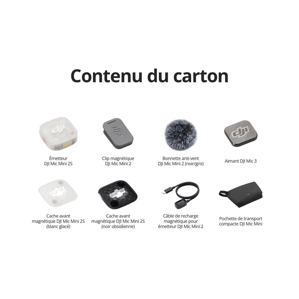DJI Mic Mini 2S Émetteur