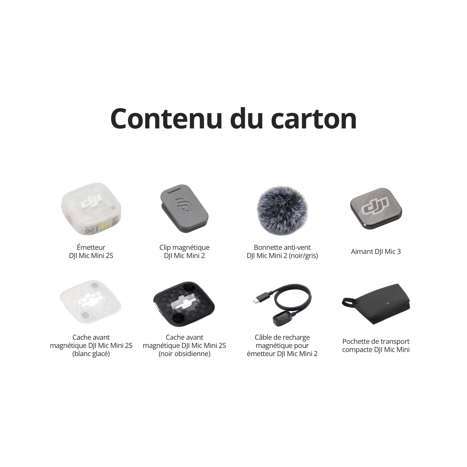 DJI Mic Mini 2S Émetteur