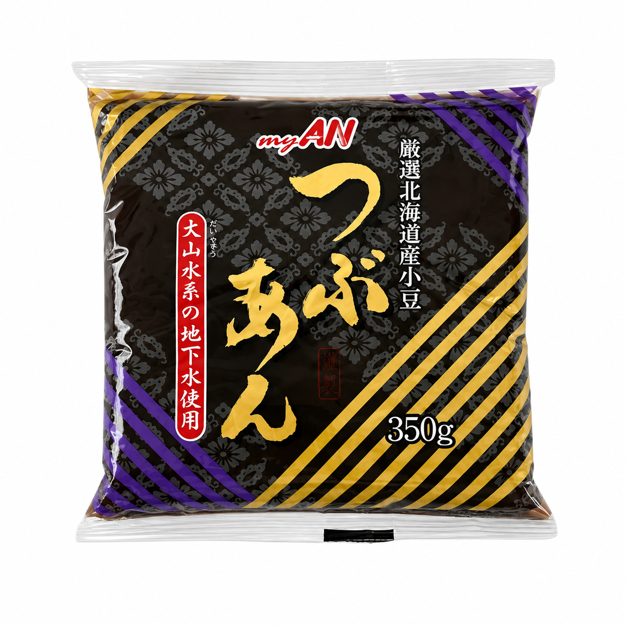 Myan Pâte de Haricots Rouges d'Hokkaido Tsubu-an (avec Morceaux) 350 g