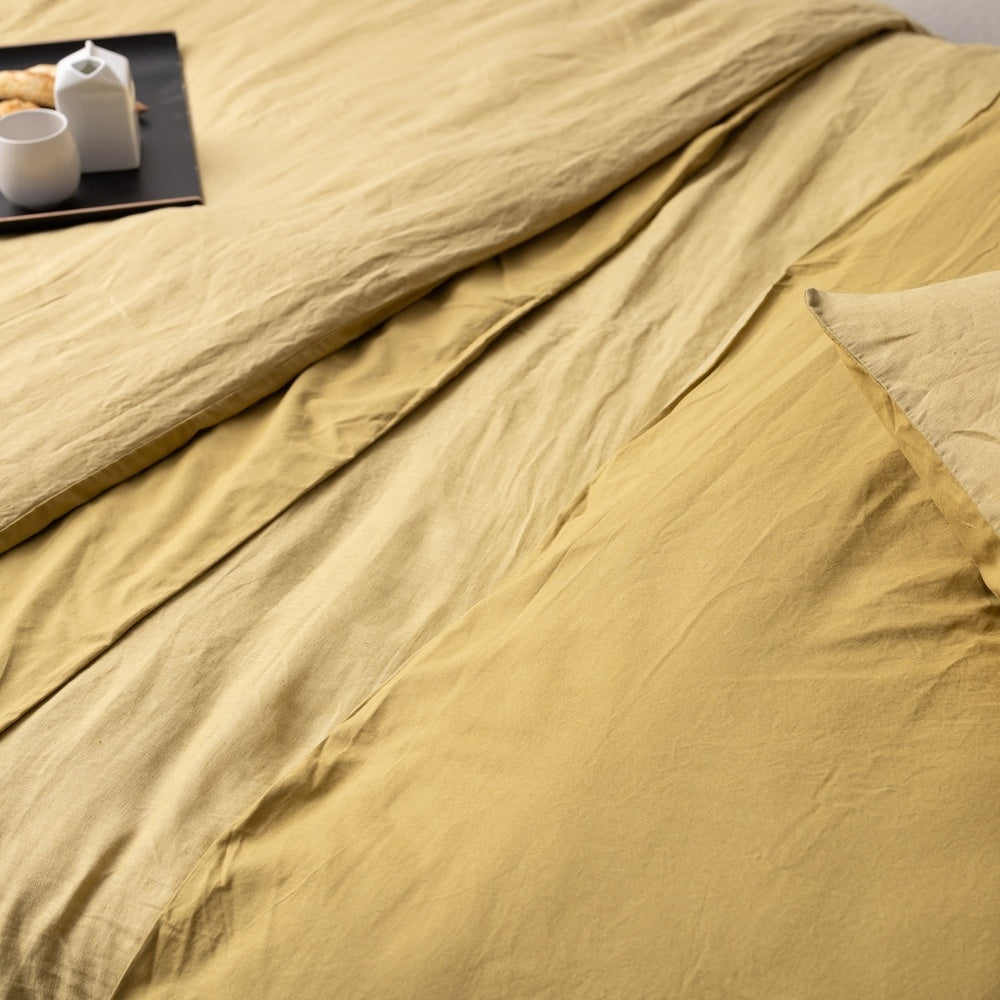 Vivaraise Linco Housse de couette Or 220 x 240