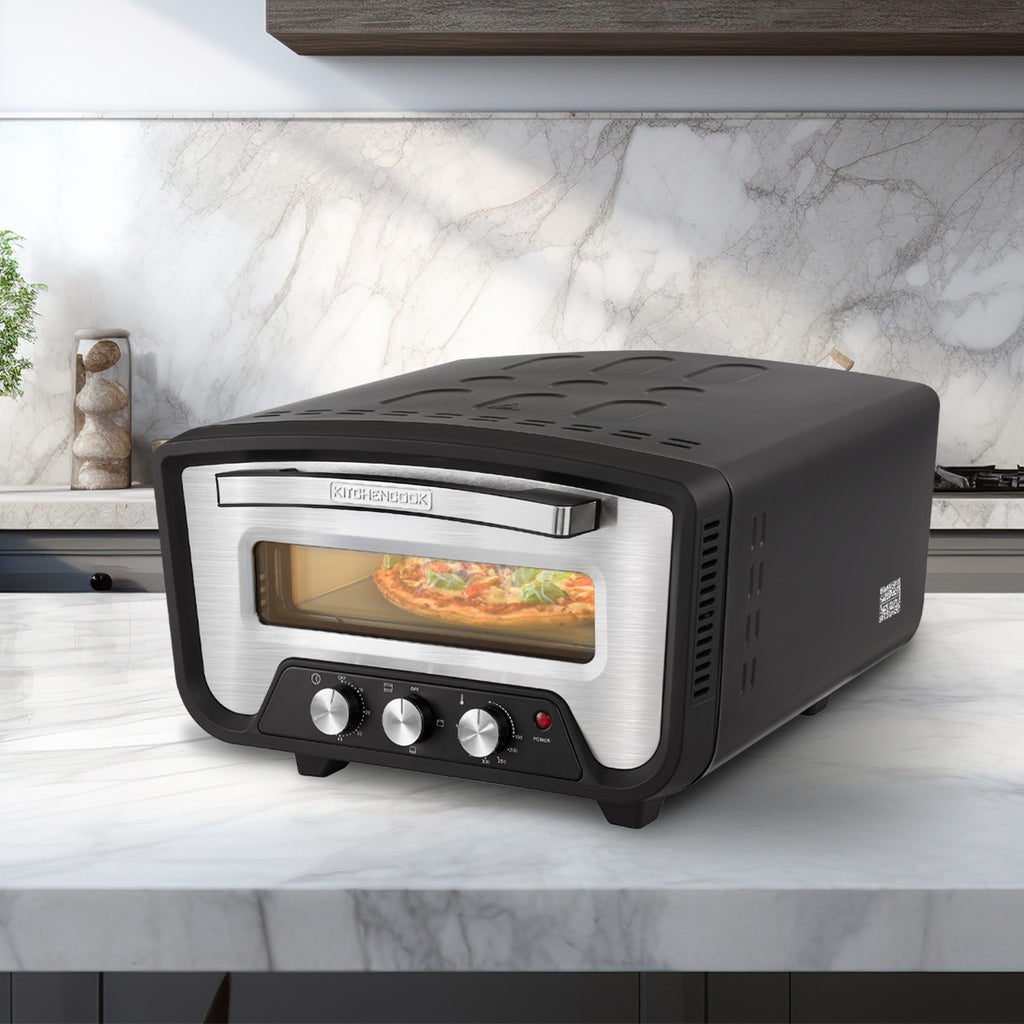 KitchenCook Four à pizza modèle K Pizza Lite, 430 °C, Cuisson express en 3 min, 2200 W