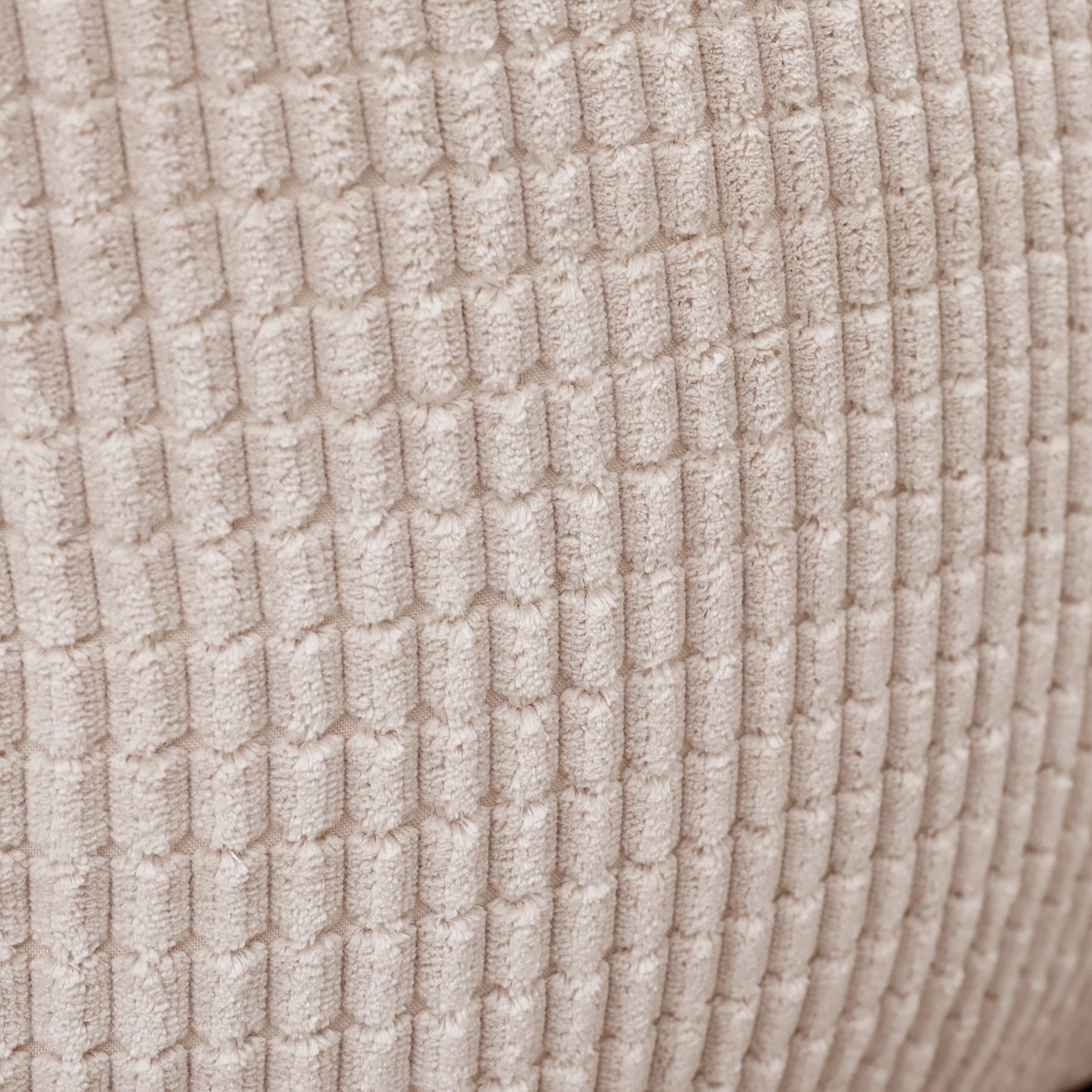 Deconovo Housse de coussin en velours Couleur beige 50*50 cm 1 pc