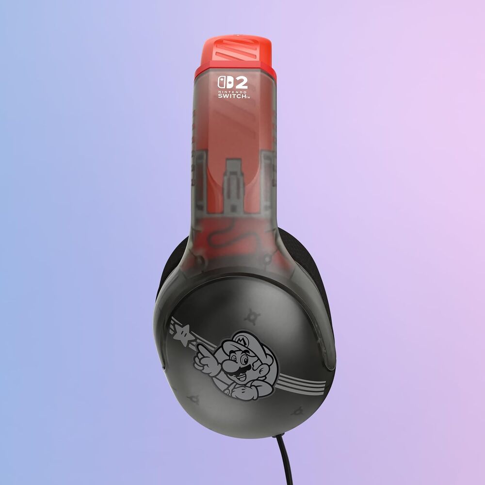 Turtle Beach Airlite Fit Gaming Headset Filaire - Nintendo Switch 2 - Motif Mario Star
