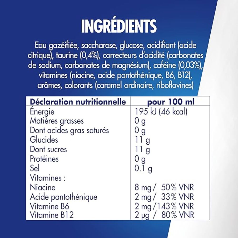 Red Bull Boisson énergisante regular, pack de 24 x 25 cl