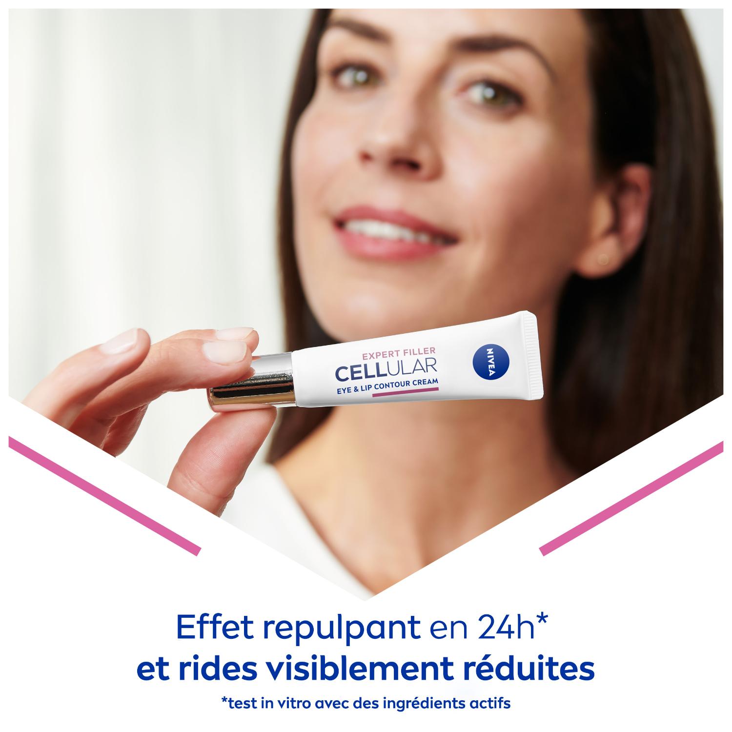 NIVEA Cellular Hyaluron Crème fermeté contour des yeux anti-âge 15 ml