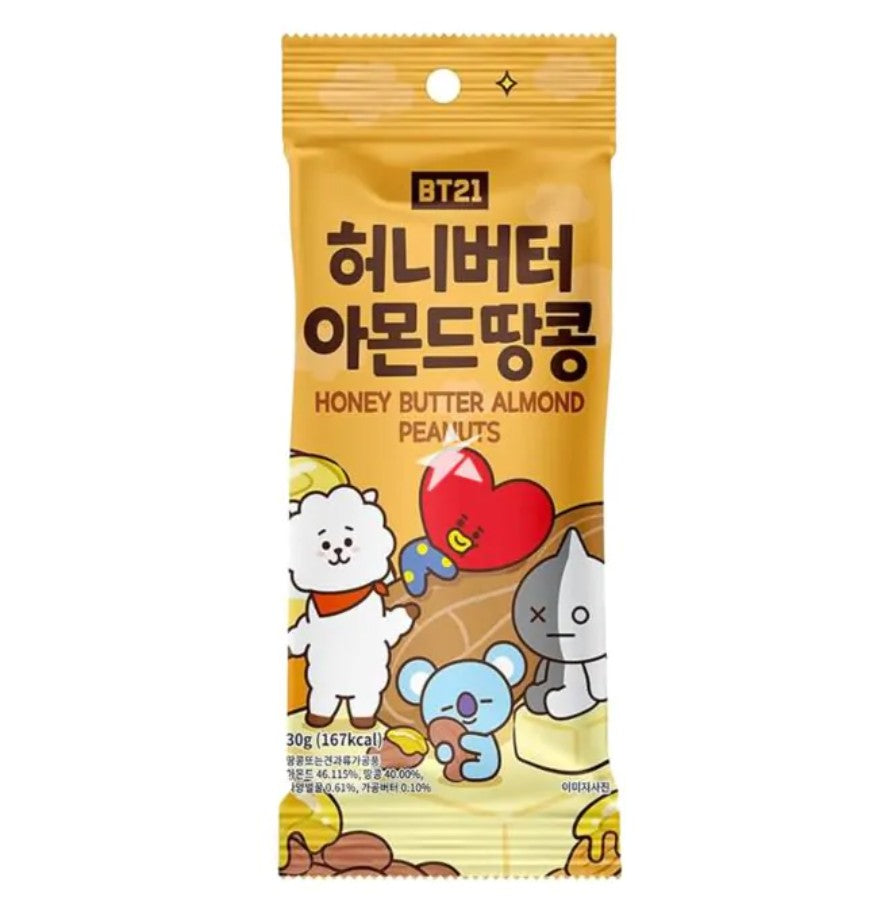 BT21 Amandes au miel et beurre - 30 g