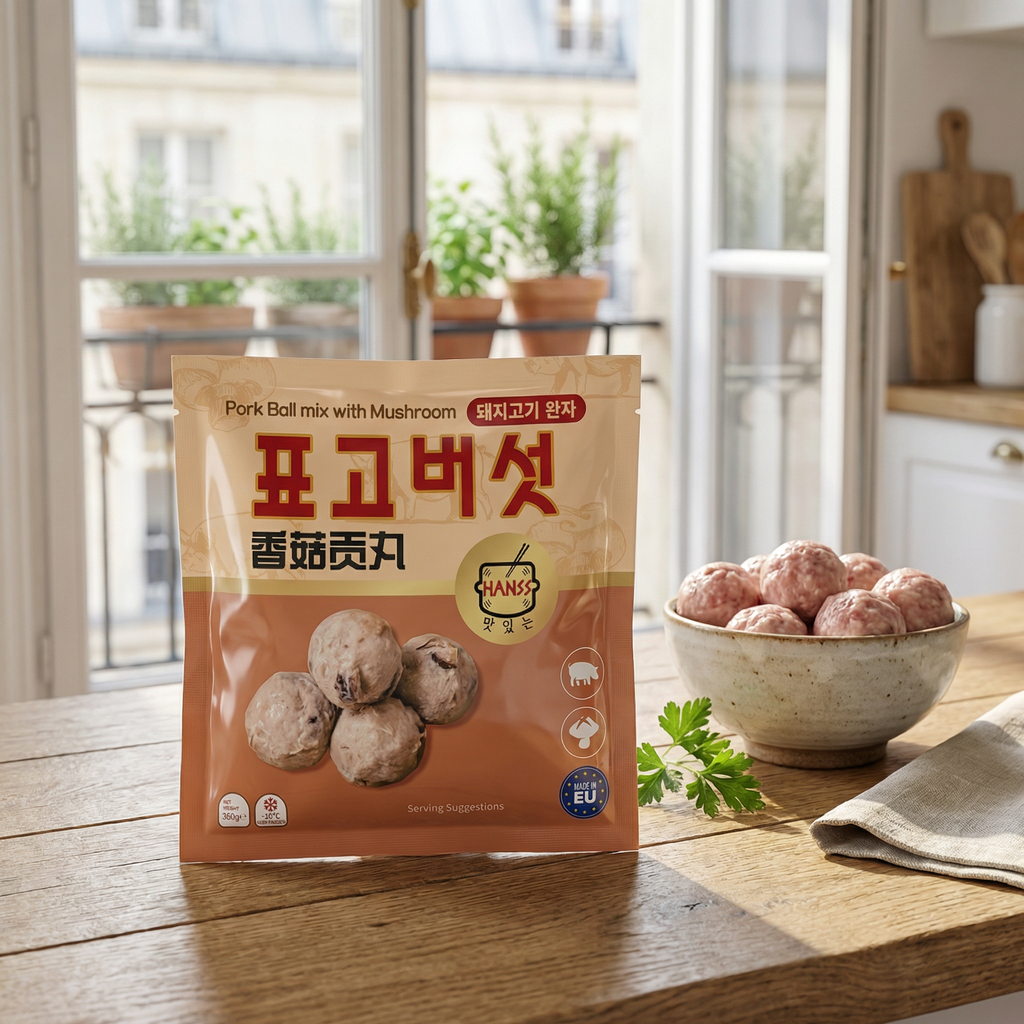 HANSS Mélange de boulettes de porc aux champignons 360 g
