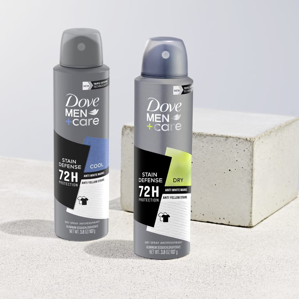 DOVE Men+Care Déodorant spray fraîcheur invisible avancée - 150 ml