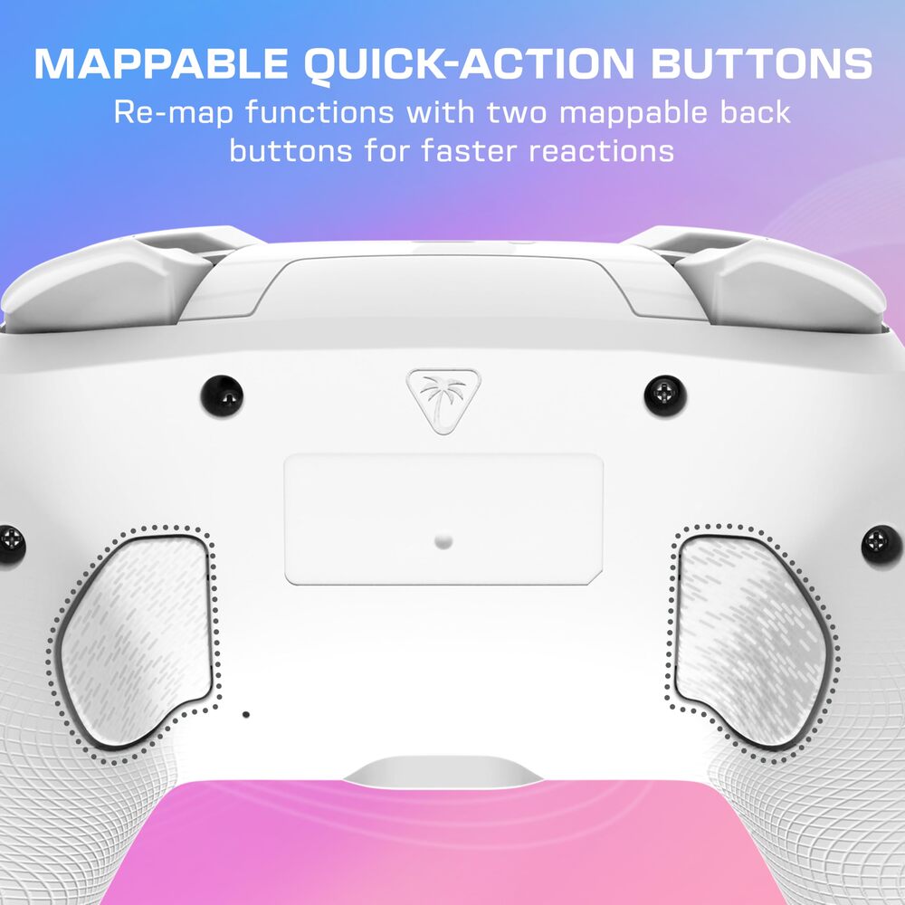 Turtle Beach Afterglow Wave Manette sans Fil (Bluetooth) RGB - Joysticks TMR, 8 Zones RGB, Batterie 20h, Bouton C pour GameChat, 2 Boutons Programmables - Nintendo Switch 2, Switch