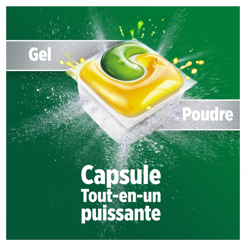 Fairy Original Tout-en-1 Tablettes Lave-vaisselle Parfum Citron 2 x 35 Unités (= 70 Tablettes)