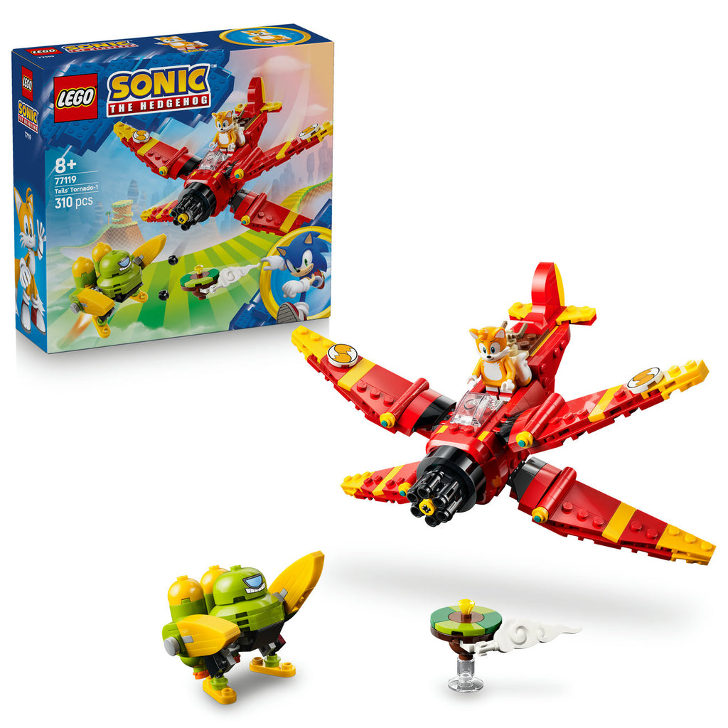LEGO Sonic 77119 Le Tornado-1 de Tails