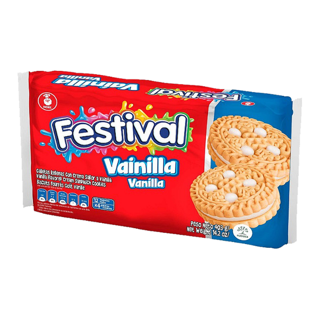 Festival biscuits saveur vanille - 403 g