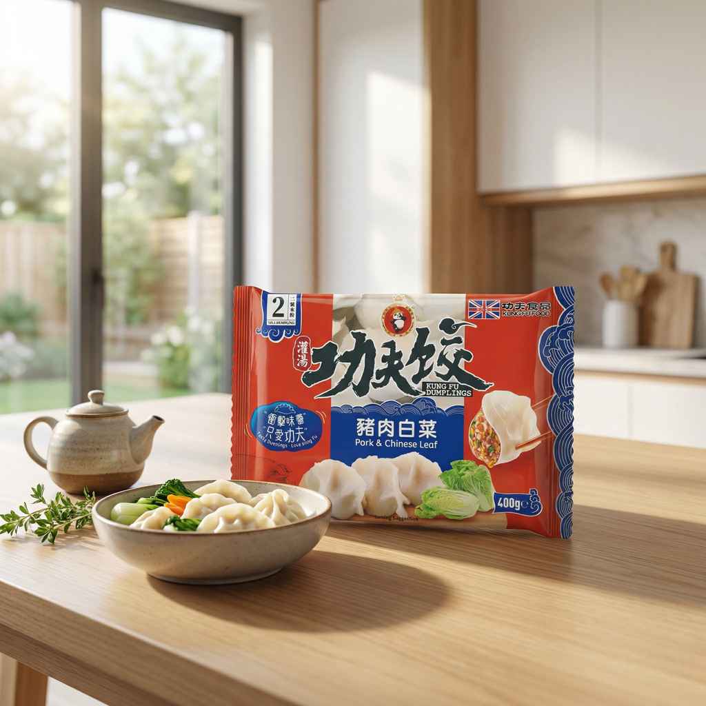KUNG FU raviolis de porc & chou chinois - 400 g