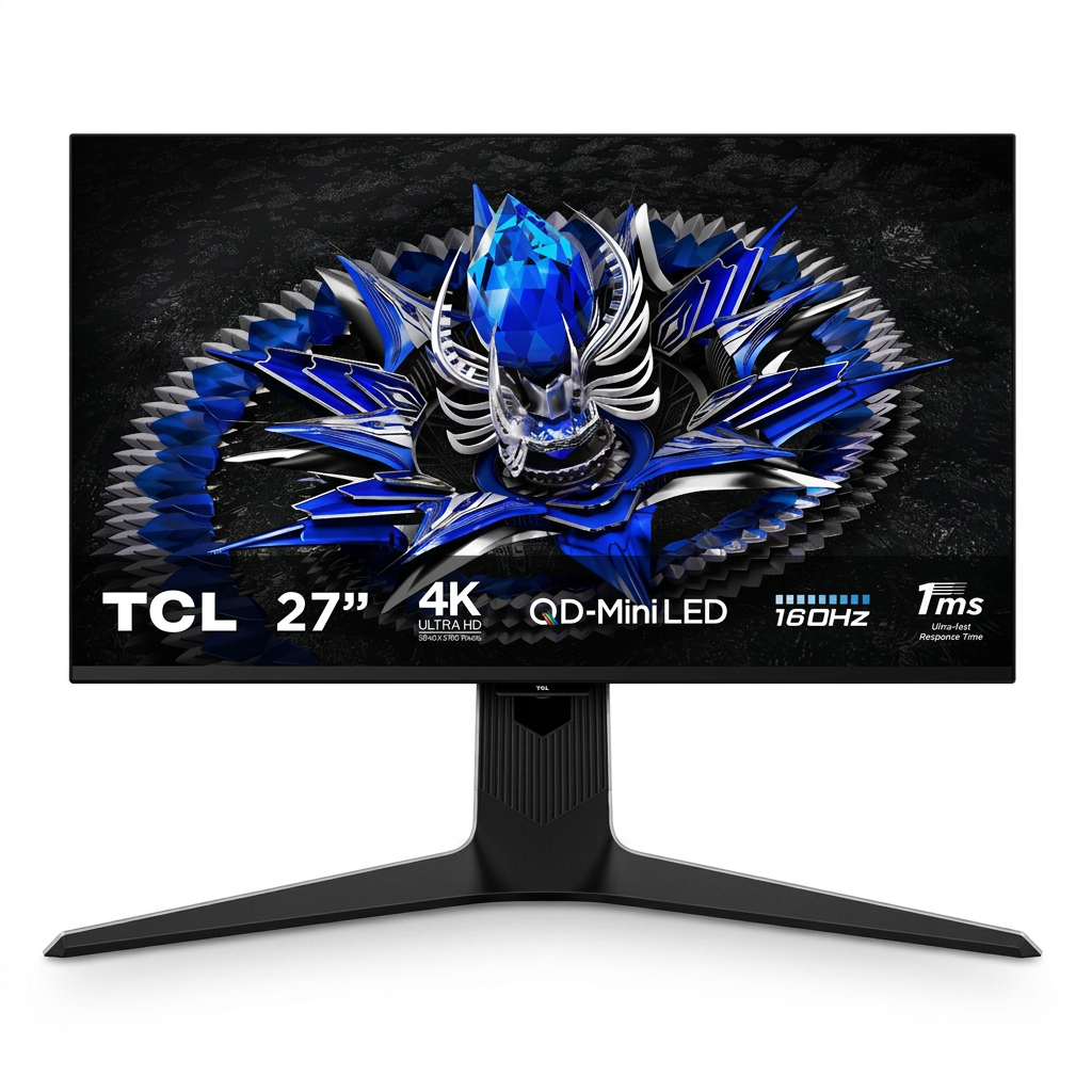TCL R83 27R83U Moniteur d'Ordinateur 4K Ultra HD QLED Noir 160 Hz