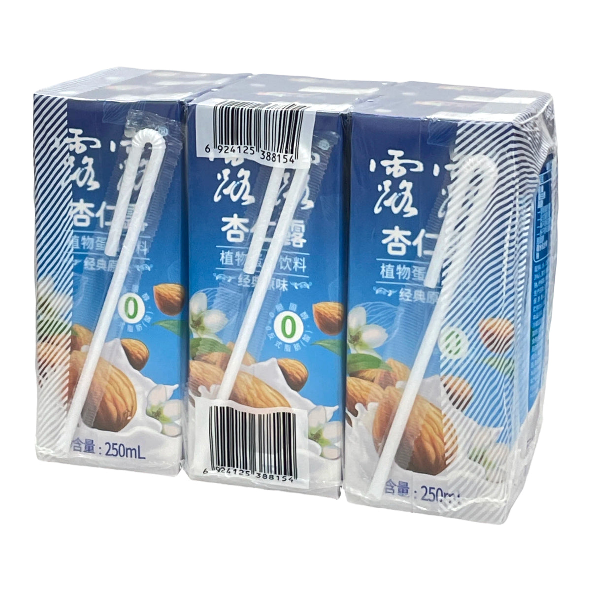 Lu Lu Lait d'Amande (Boîte en Carton) 250 ml *6 [Vendu Uniquement en France, Belgique, Luxembourg]