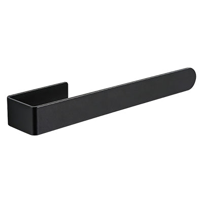 Vilscijon Barre porte-serviettes en acier inoxydable, support pour serviette de main, barre suspendue avec crochets pour serviette de main en salle de bains, étagère murale polyvalente pour WC