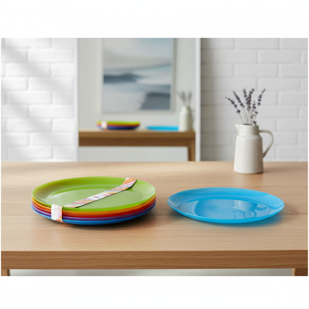 Excellent Houseware - Service de vaisselle, 1355087, Multicolore