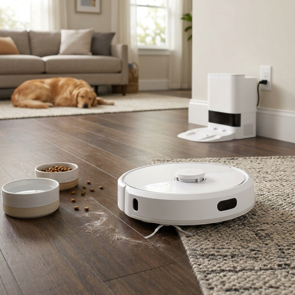 Robot Aspirateur Laveur Roomba 115 AE Blanc