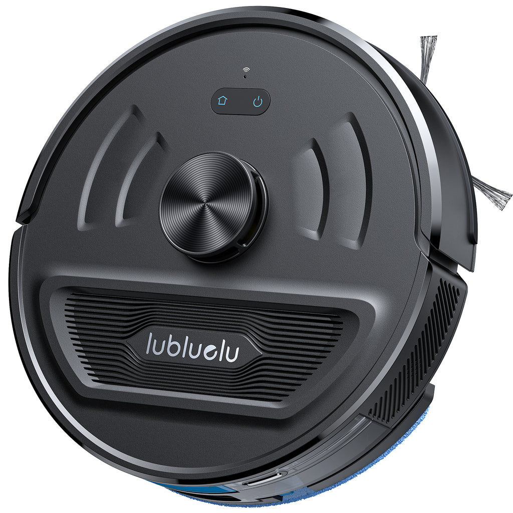 Lubluelu L20 Ultra Robot aspirateur-laveur 3-en-1, 4000 Pa, navigation laser, 5 cartes mémorisables, 55 dB silencieux, contrôle via application, pour poils d'animaux, tapis et sols durs