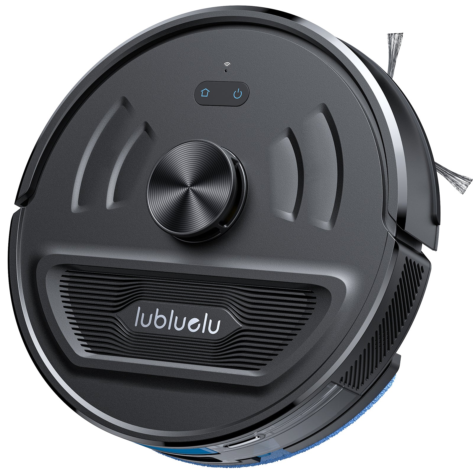 Lubluelu L20 Ultra Robot aspirateur-laveur 3-en-1, 4000 Pa, navigation laser, 5 cartes mémorisables, 55 dB silencieux, contrôle via application, pour poils d'animaux, tapis et sols durs