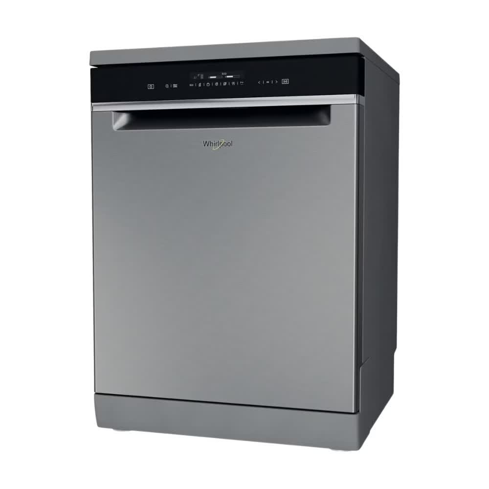 WHIRLPOOL WFP5O41PLGX Lave-vaisselle pose libre 60 cm - 14 couverts - Inox - Classe C