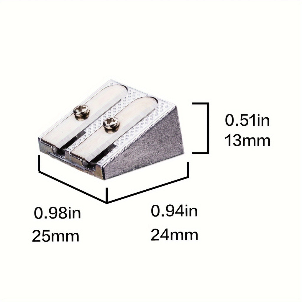 Deli Taille-crayon deux trous - Lot de 12
