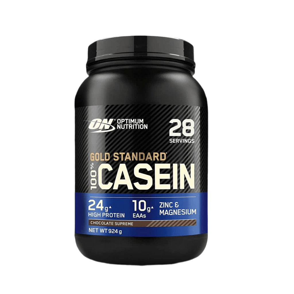 Optimum Nutrition Gold Standard 100 % Caséine Poudre protéinée, Saveur chocolat suprême 924 g (28 portions)