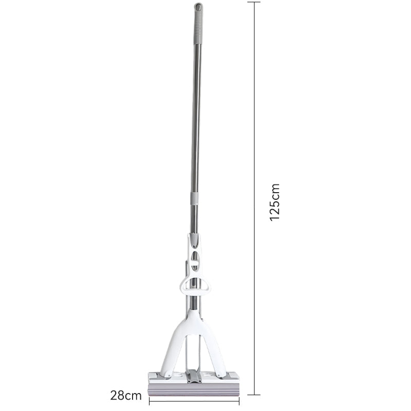 JORDAN&JUDY Balai serpillière à éponge 28 cm (2 têtes), très absorbant, sans essorer à la main
