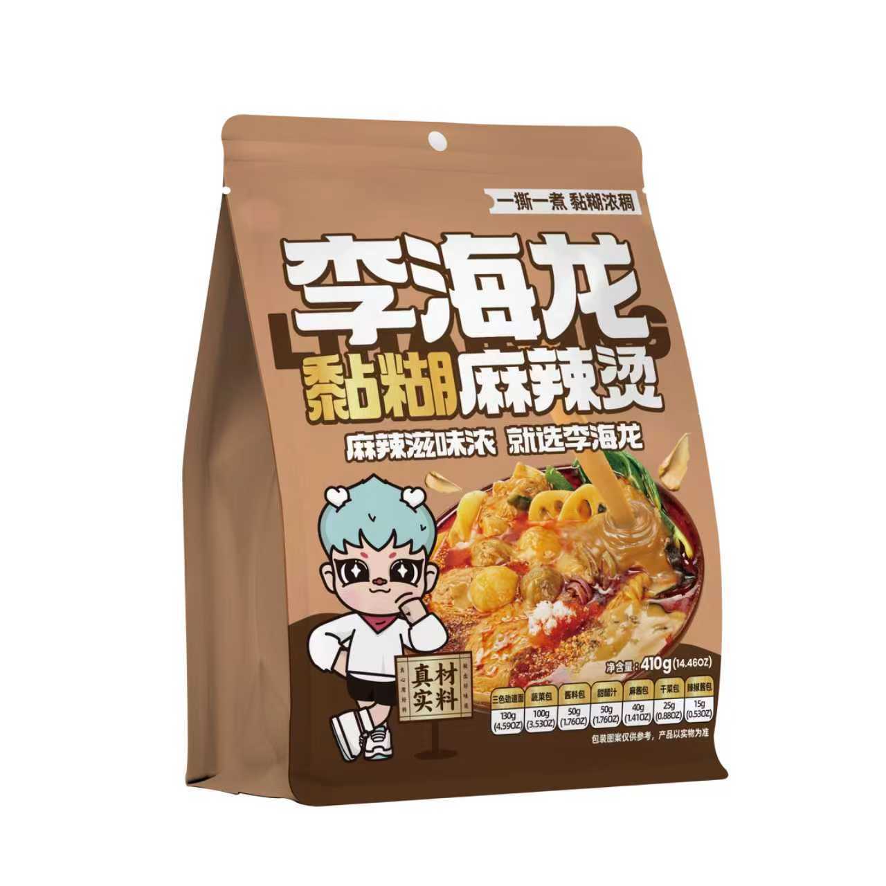 Li Hailong – Malatang onctueux et épais (potée épicée), Sachet, 410 g
