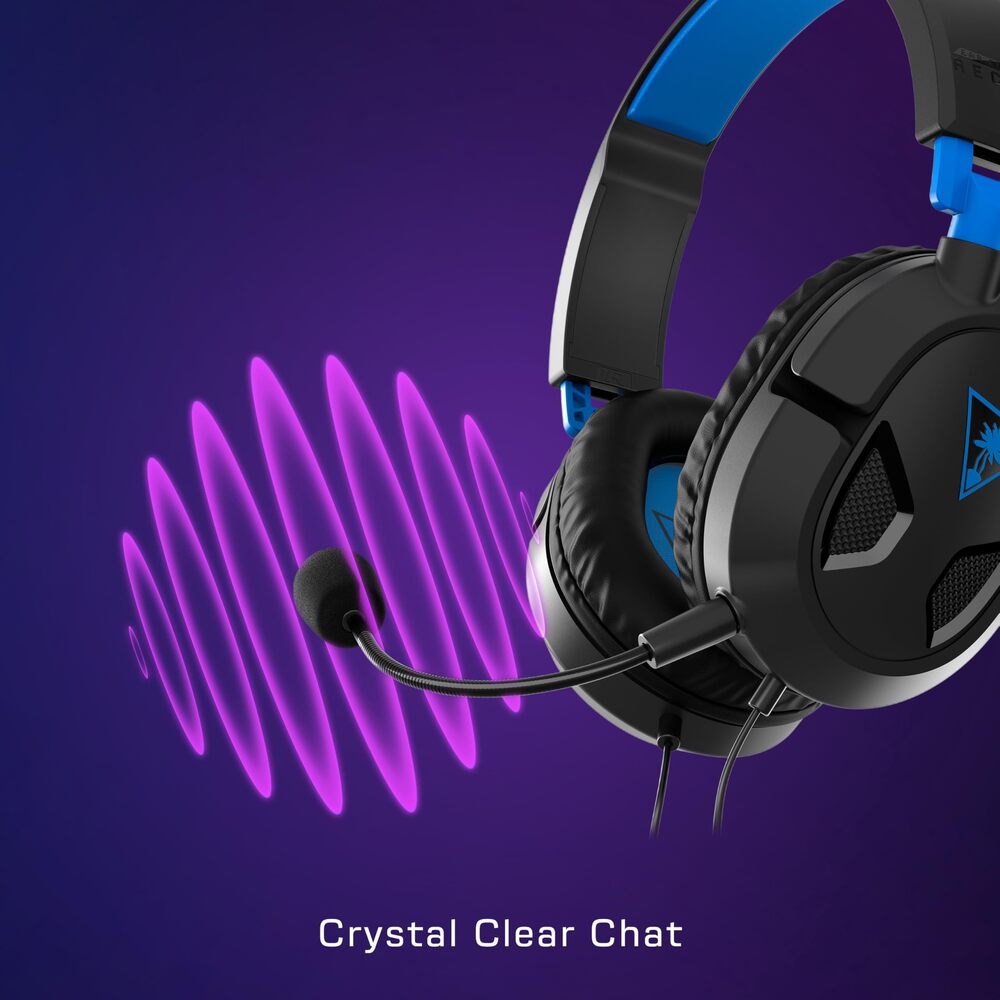 TURTLE BEACH Recon 50P Casque Gaming Filaire (Prise 3.5mm) - Micro Amovible - PC, PS5, Switch 2 & Xbox Series X|S - Noir