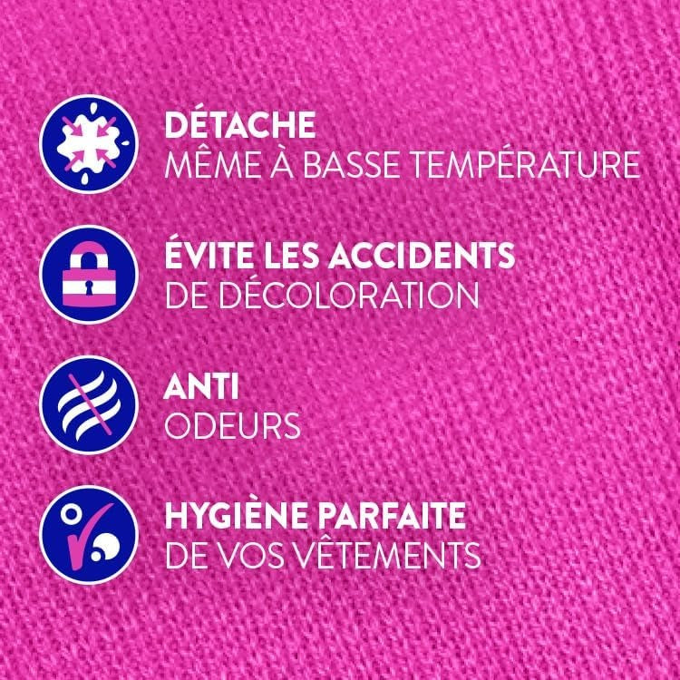 VANISH Oxi Action Poudre booster de lavage protection des couleurs 2,7 kg