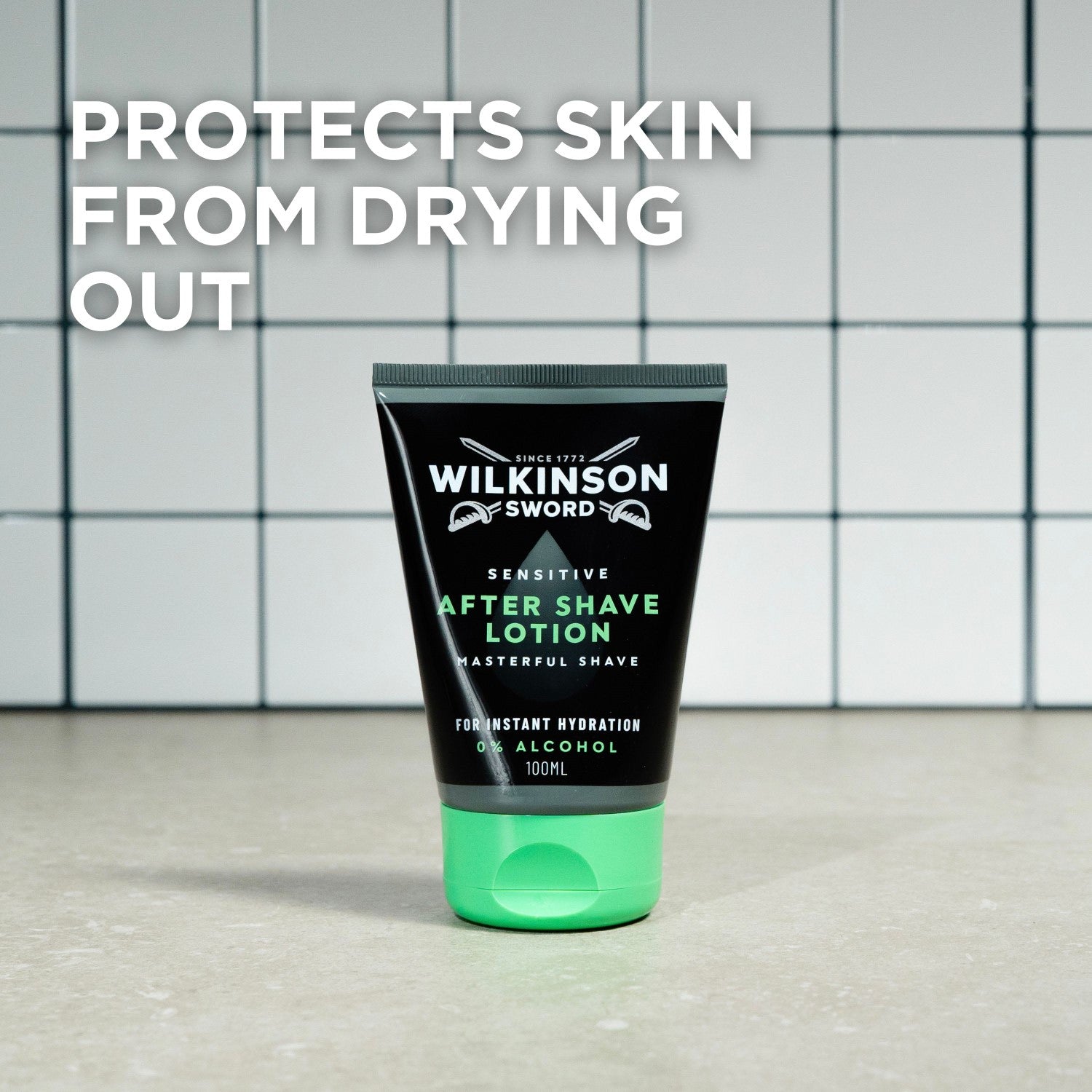 Wilkinson Sword Lotion après Rasage sans Alcool - 100ml