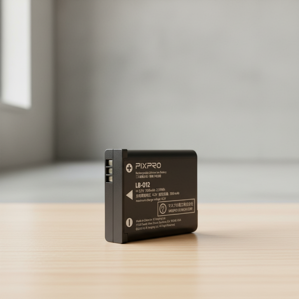 Kodak Pixpro LB-012 Batterie rechargeable lithium-ion pour appareil photo FZ55