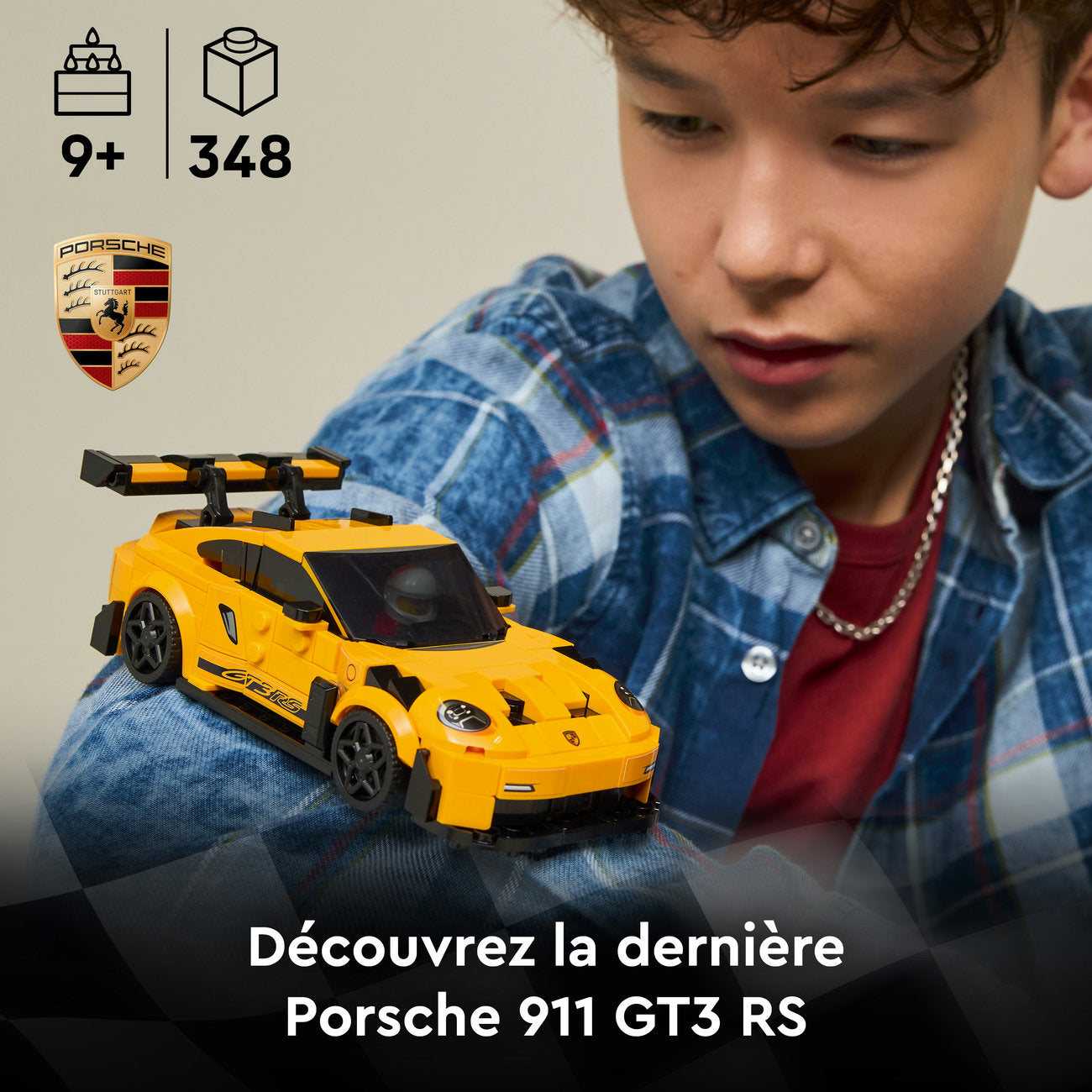 LEGO Speed Champions 77239 Supercar Porsche 911 GT3 RS