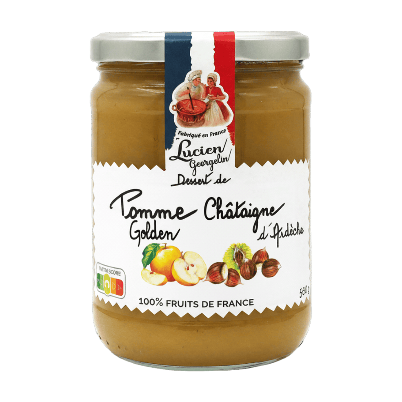 LUCIEN GEORGELIN Dessert de pomme golden et châtaigne d'Ardèche - 560 g
