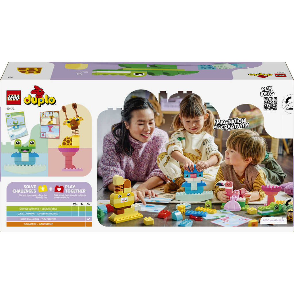 LEGO DUPLO Set de construction animaux 10472