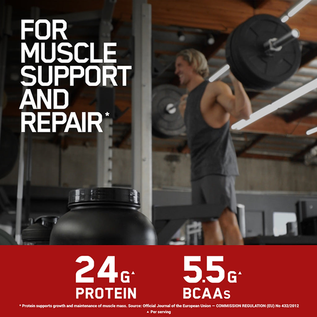 Optimum Nutrition Gold Standard 100% Whey Protein, saveur glace vanille 2,04 kg (68 portions)